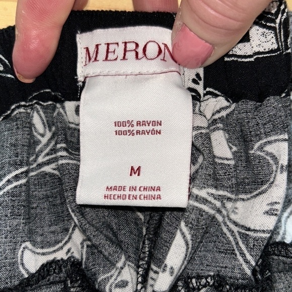 Merona Boho Pants Size Medium - Picture 5 of 5